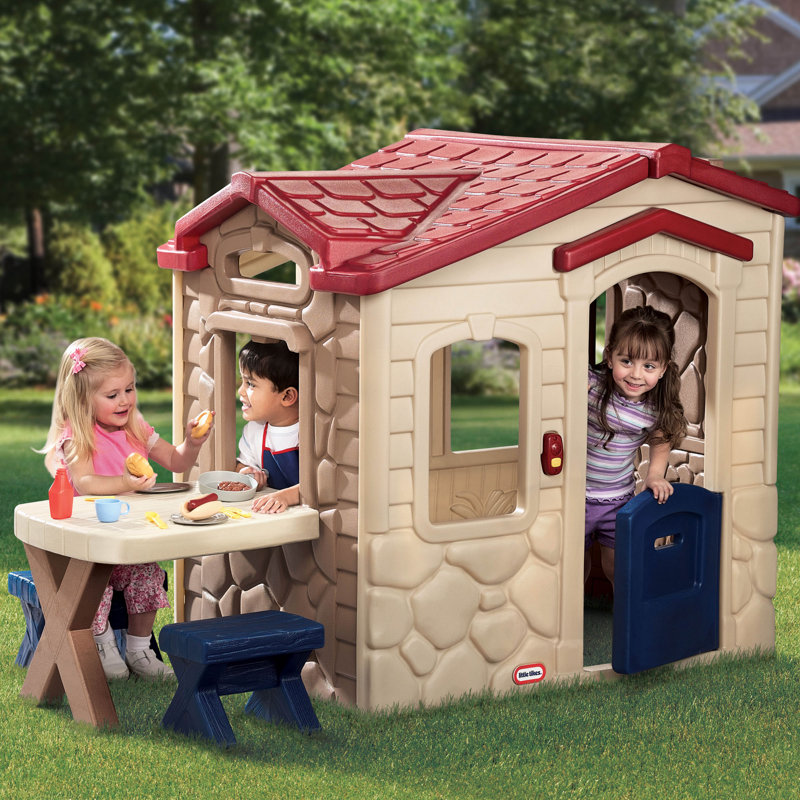 little tikes cottage red